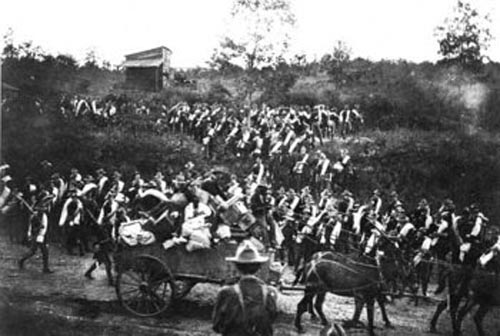 Ghosts on a battlefield in Tennessee